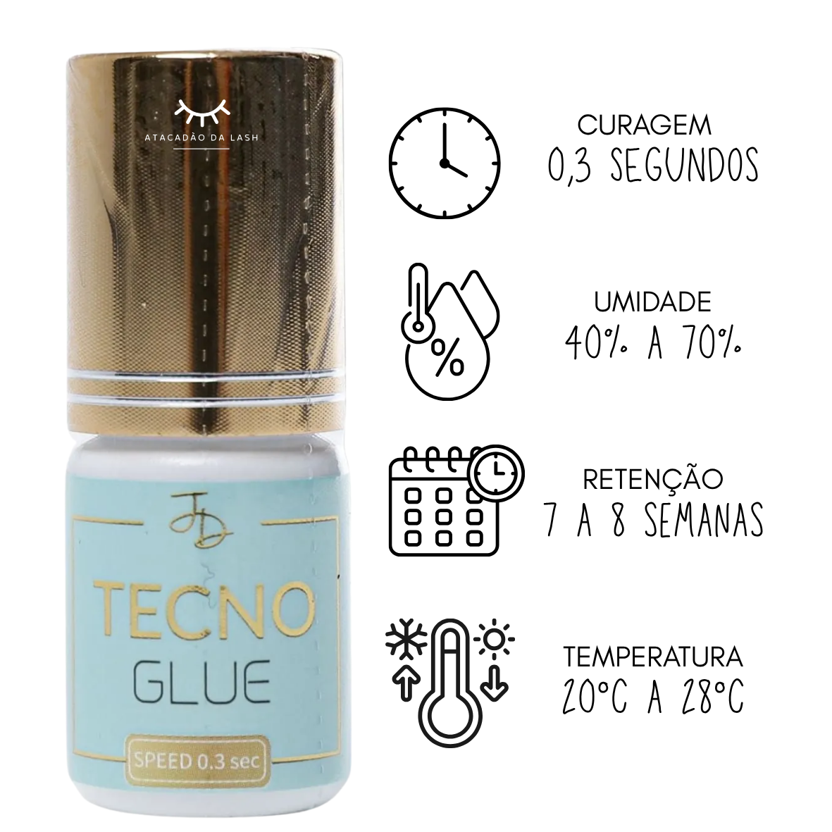 Foto de Cola Tecno Glue JD Lashes [Cód.:0316]