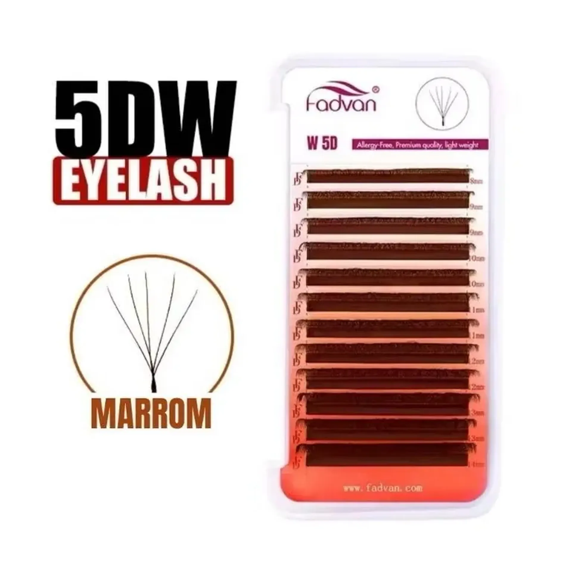Foto de 5D Fadvan Marrom - Mix [Cód:0389]